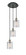 Ballston Three Light Pendant in Black Antique Brass (405|113B-3P-BAB-G112)