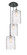 Ballston Three Light Pendant in Black Antique Brass (405|113B-3P-BAB-G1113-L)