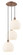 Ballston Three Light Pendant in Antique Copper (405|113B-3P-AC-G1217-10WV)