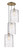 Ballston Three Light Pendant in Antique Brass (405|113B-3P-AB-G1113-L)