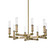 Carolina Outdoor Chandelier in Brass (515|2364-79)