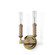 Carolina Two Light Outdoor Wall Sconce in Brass / Synthetic rattan (515|2309-79)