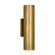 Pressa LED Outdoor Wall Mount in Natural Brass (182|SLOWS28927NB)