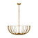 Sanchi LED Semi Flush Mount in Polished Antique Brass (182|SLFM33327PAB)
