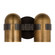 Octavia LED Wall Sconce in Blackened Bronze/Bright Worn Brass (182|AKWS33927BDZ/BWB)
