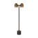 Octavia LED Floor Lamp in Blackened Bronze/Bright Worn Brass (182|AKFL34127BDZ/BWB)