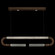 Antonia LED Linear Pendant in Bronze/Nickel/Smoke (48|924140-222ST)