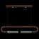 Antonia LED Linear Pendant in Bronze/Brass/No Parchment (48|924140-210ST)