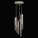 Antonia LED Pendant in Silver Leaf/Nickel/Smoke (48|923840-422ST)