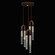 Antonia LED Pendant in Bronze/Nickel/Smoke (48|923840-222ST)