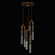 Antonia LED Pendant in Bronze/Brass/Charcoal (48|923840-211ST)