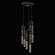 Antonia LED Pendant in Black/Brass/Charcoal (48|923840-111ST)