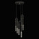 Antonia LED Pendant in Black/Brass/No Parchment (48|923840-110ST)