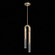 Antonia LED Pendant in Soft Gold Leaf/Nickel/No Parchment (48|923340-520ST)