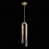 Antonia LED Pendant in Soft Gold Leaf/Brass/No Parchment (48|923340-510ST)