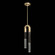 Antonia LED Pendant in Gold Leaf/Nickel/Charcoal (48|923340-321ST)