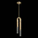 Antonia LED Pendant in Gold Leaf/Brass/No Parchment (48|923340-310ST)
