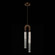Antonia LED Pendant in Bronze/Nickel/Smoke (48|923340-222ST)