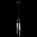 Antonia LED Pendant in Black/Nickel/Smoke (48|923340-122ST)