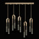 Antonia LED Linear Pendant in Soft Gold Leaf/Brass/Charcoal (48|923140-511ST)