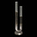 Antonia LED Table Lamp in Ombre Silver/Brass/Charcoal (48|923010-711ST)