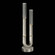Antonia LED Table Lamp in Silver Leaf/Brass/No Parchment (48|923010-410ST)