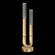 Antonia LED Table Lamp in Gold Leaf/Nickel/No Parchment (48|923010-320ST)