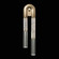 Antonia LED Wall Sconce in Soft Gold Leaf/Brass/Smoke (48|922750-512ST)
