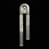 Antonia LED Wall Sconce in Silver Leaf/Nickel/Smoke (48|922550-422ST)