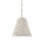 Overlay Collection One Light Pendant in White (142|9000-1162)