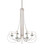 Harrow Six Light Chandelier in Contemporary Silver Leaf/Contemporary Silver/Clear (142|9000-1137)