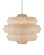 Antibes Nine Light Chandelier in Bleached Natural/Snow White (142|9000-1134)