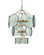 Rovigo 13 Light Chandelier in Clear/Silver Leaf (142|9000-1100)