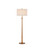 Mitford One Light Floor Lamp in Natural (142|8000-0147)