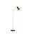 Avignon One Light Floor Lamp in Polished Brass/Oil Rubbed Bronze/Black (142|8000-0140)