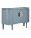 Briallen Cabinet in Laquered Blue Linen/Polished Nickel (142|3000-0280)