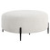 Arles Ottoman in Satin Black (52|23778)