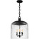 Quoizel Pendant Three Light Pendant in Matte Black (10|QP6205MBK)