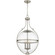 Quoizel Pendant Three Light Pendant in Brushed Nickel (10|QP6169BN) Quoizel Pendant Three Light Pendant in Brushed Nickel (10|QP6169BN)