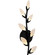 Flores LED Wall Sconce in Matte Black (10|PCFLR8708MBK)