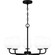 Nielson Five Light Chandelier in Matte Black (10|NIE5025MBK)