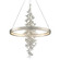 Jasmine LED Chandelier in Silver Leaf (68|269-72-SL)