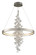 Jasmine LED Chandelier in Silver Leaf (68|269-72-SL)