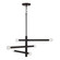 Zane Six Light Chandelier in Matte Black (65|451261MB)
