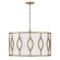 Cohen Four Light Pendant in Mystic Luster (65|352541ML)