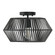 Kaiya One Light Semi Flush Mount in Matte Black (65|230311MB)