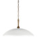 Delarosa One Light Pendant in White (12|52637WH)