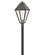 Endsley LED Post Mount in Blackened Brass (13|28861BLB)