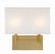 Durham Two Light Wall Sconce in Vibrant Gold (60|DUR-A3542-VG)