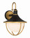 Atlas One Light Outdoor Wall Sconce in Matte Black + Textured Gold (60|ATL-702-MK-TG)